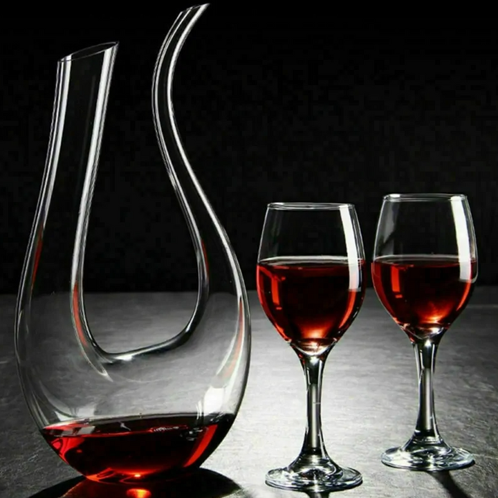 Crystal Wine Decanter Bottle - Choose Victor