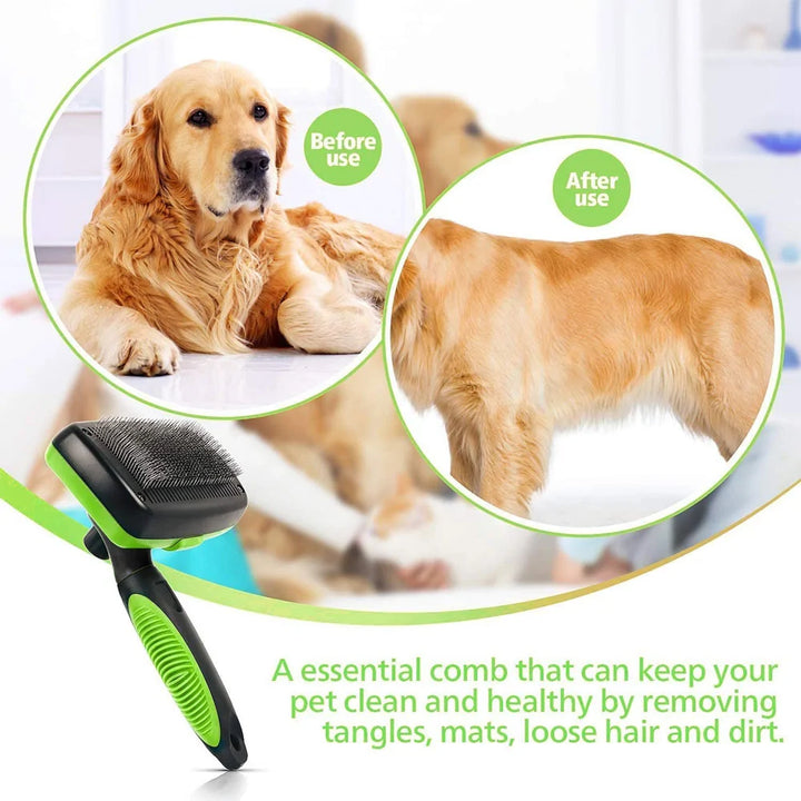 Self Cleaning Dog Brush - Choose Victor