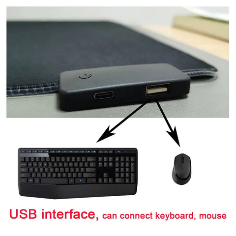 RGB Mouse Pad with Cable - Choose Victor
