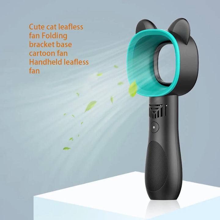 Cat Outdoor Usb Rechargeable Bladeless Fan - Choose Victor