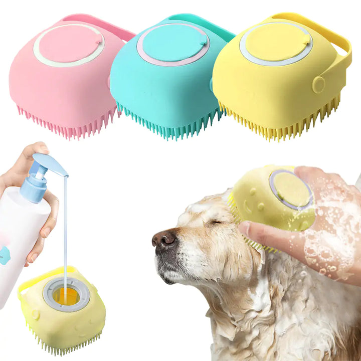 Soft Silicone Dog Brush - Choose Victor